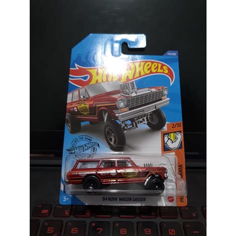 64 Nova Wagon Gasser Hot Wheels Shopee Malaysia