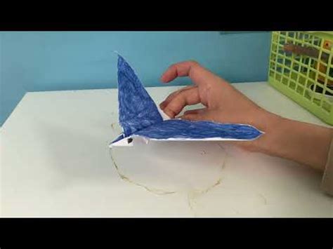 Origami flying fish latająca ryba YouTube