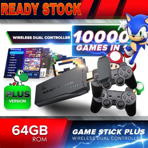 M8 64GB Game Stick 4K HDMI TV Video Game Console 15000 Classic Games 2