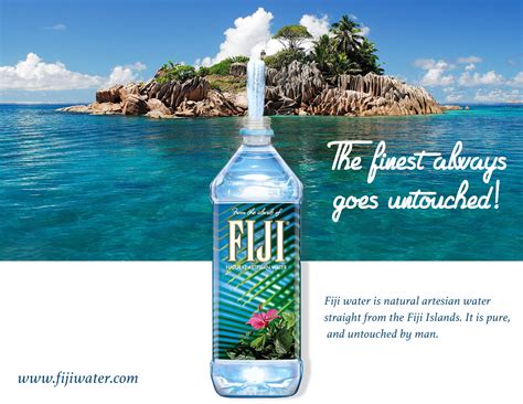 Fiji Water Poster by Quinique Dozier at Coroflot.com