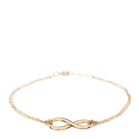 Tiffany 18k Yellow Gold Infinity Bracelet 989354 Fashionphile