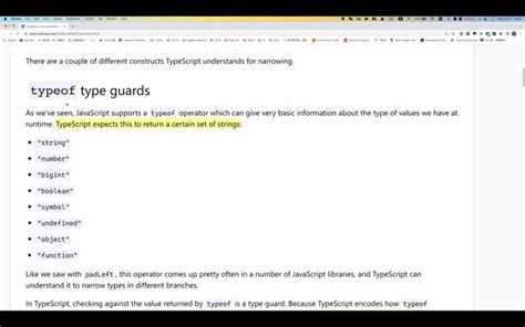 Typescript学习笔记，类型收紧 知乎