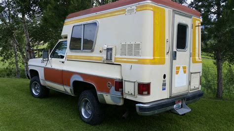 Factory Equipped 1976 Chevrolet Blazer Chalet Camper