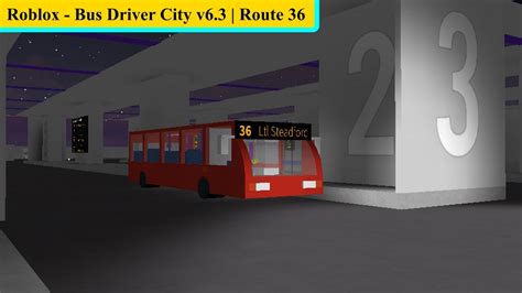 ROBLOX - Bus Driver City v6.3 | Route 36 - YouTube