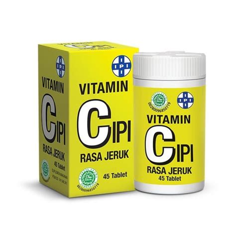 Jual Vitamin C IPI Vit C Ipi 50 Mg Isi 45 Tablet Suplemen Makanan