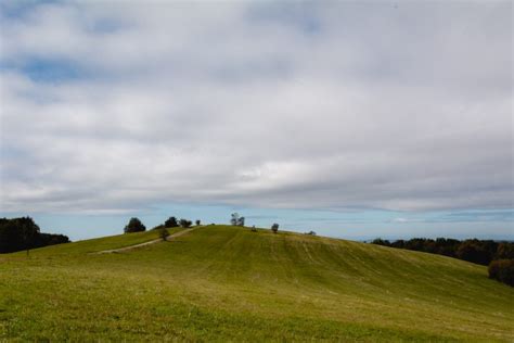 Beautiful Landscape with a Green Hill | Copyright-free photo (by M ...