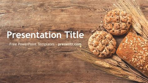 Free Bakery Powerpoint Template Prezentr Ppt Templates