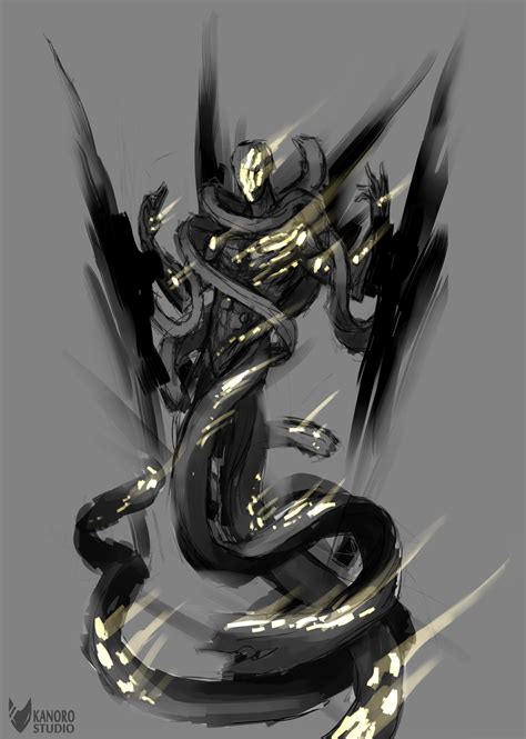 Nocturne Skin Idea Sketch ( Blight Fall Nocturne ) by Kanoro-Studio on ...