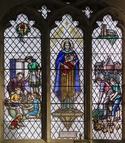 Stained Glass Window St Margaret S Church Bethersden Flickr