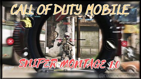 Call Of Duty Mobile Sniper Montage 1 0 CODM SNIPING MONTAGE