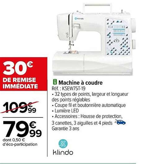 Promo Machine à Coudre Manuelle chez Lidl iCatalogue fr