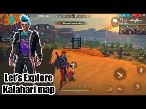 EXPLORING KALAHARI MAP GARENA FREE FIRE ANDROID GAMEPLAY I M