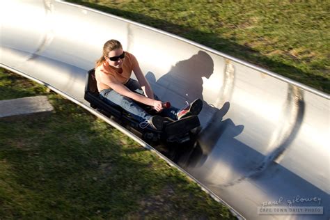 Tobogganing At Cool Runnings Cape Town Daily Photo