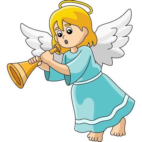 Vetores e ilustrações de Anjo tocando trombeta para download gratuito