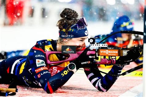 Biathlon La France Remporte Le Relais Mixte D Stersund D S L