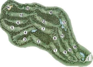 Cypresswood Golf Club - Cypress Course - Layout Map | Course Database