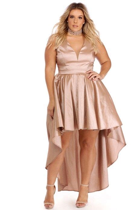 Plus Lizzie Taupe Classic Twist Formal Dress Windsorcloud Rose Gold