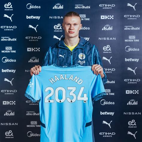 Manchester City Découvrez le nouveau contrat hallucinant de Erling