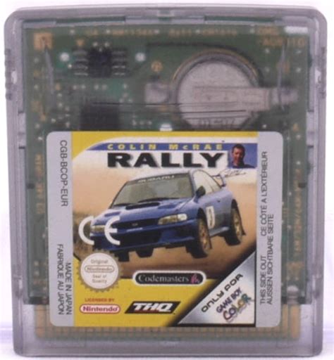 Colin McRae Rally GBC Retro Console Games Retrogame Tycoon