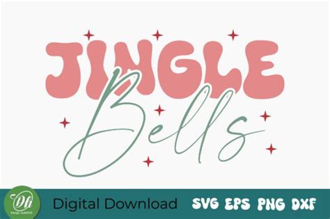 Jingle Bells Retro SVG Graphic By Design Hub4323 Creative Fabrica