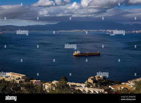 Strait Of Gibraltar Stock Photo Alamy