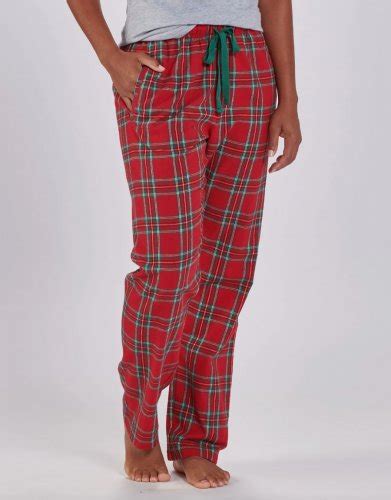 Boxercraft Womens Haley Natural Indigo Metro Plaid Flannel Pajama Pant