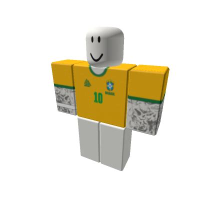 Neymar Jr Brazil Home Kit 22 23 Jersey World Cup Roblox