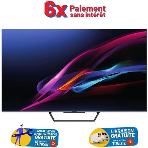 TV Telefunken 55 UHD 4K QLED G3B Smart Android Wifi Au Meilleur Prix