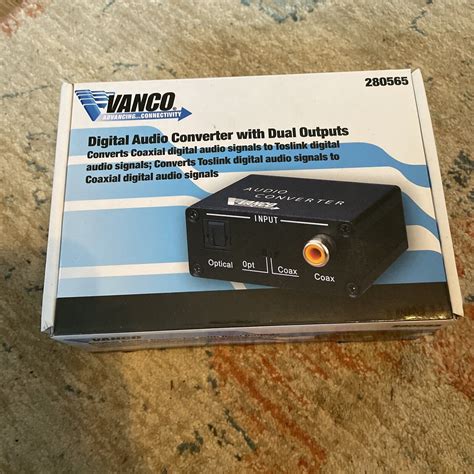 Vanco Digital To Analog Audio Converter 280512 EBay