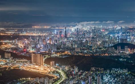 Shenzhen at night : r/CityPorn