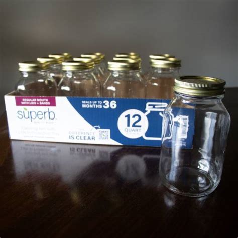 Superb Regular Mouth Canning Jars USA Made Lehman S