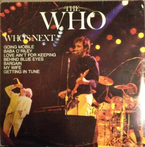 The Who – Who's Next (Vinyl) - Discogs