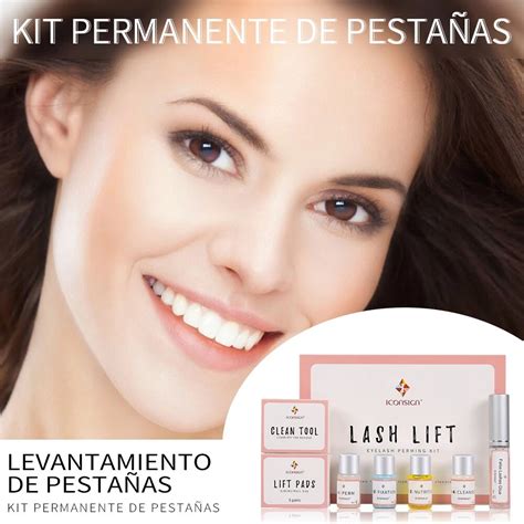 Kit De Permanente De Pestañas Iconsign Para Levantar Pestañas Serum