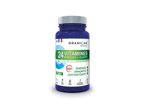 Granions Vitamines Min Raux Et Plantes S Nior Comprim S