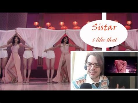 SISTAR 씨스타 I Like That MV K POP REACTION VIDEO YouTube