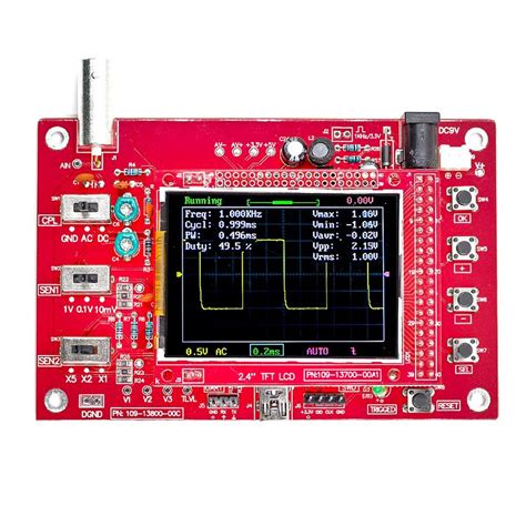 Buy Pocket Size Digital Oscilloscope Kit Inch Tft Msps Open Source