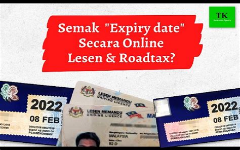 Blog Semak Tarikh Luput Roadtax Lesen