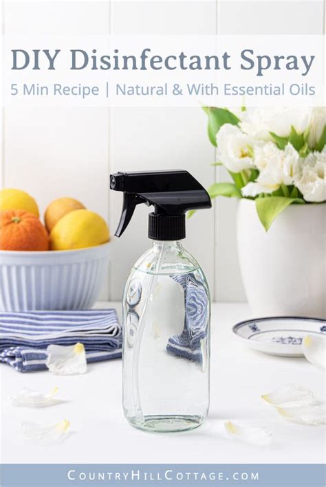 DIY Disinfectant Spray - Natural Homemade Disinfecting Spray ...