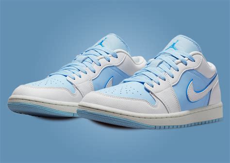 Ice Blue Hues Freeze Over The Air Jordan Low Se Sneaker News