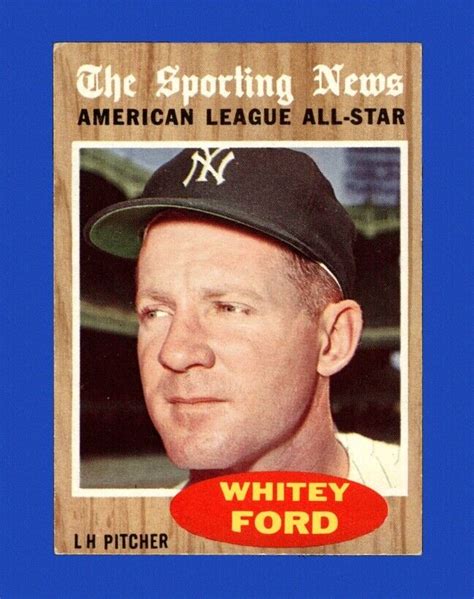 1962 Topps Set Break 475 Whitey Ford As VG VGEX GMCARDS EBay