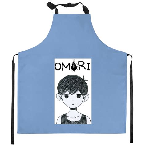 Omori Merch Kitchen Aprons Designed & Sold By JewelDBurton