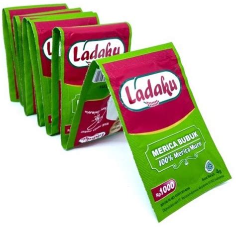 Merica Bubuk Ladaku 1 Renceng Isi 12 Sachet Lazada Indonesia