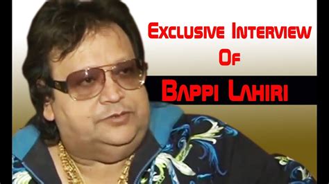 Music Director Bappi Lahiri Gets Candid In Rare Exclusive Interview