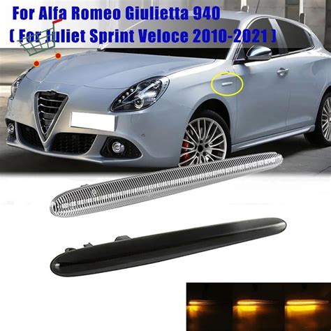 Fender Dla Alfa Romeo Giulietta Juliet Sprint Veloce Led