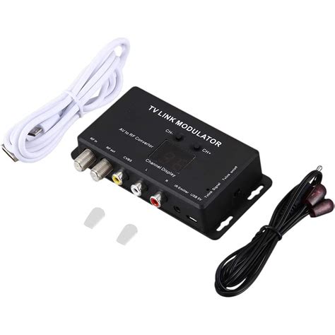 Yuhoo UHF Modulator Mini TV Link Modulator TM70 AV To RF Converter