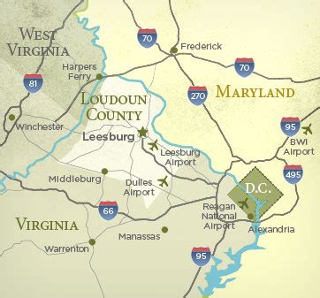 Loudoun County Map | New Homes Guide Blog