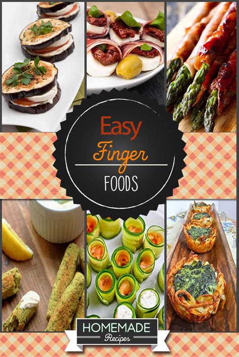 Easy Finger Foods | Recipes and Ideas for Your Party