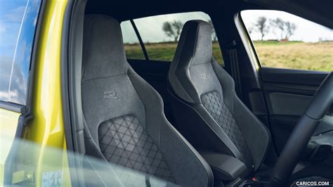 2021 Volkswagen Golf R-Line (UK-Spec) - Interior, Seats Wallpaper | Caricos