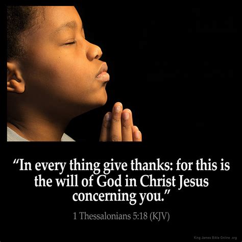 1 Thessalonians 5:18 Inspirational Image