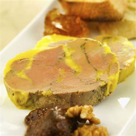 Semi cooked Périgord foie gras terrine marinated in Sauternes SO